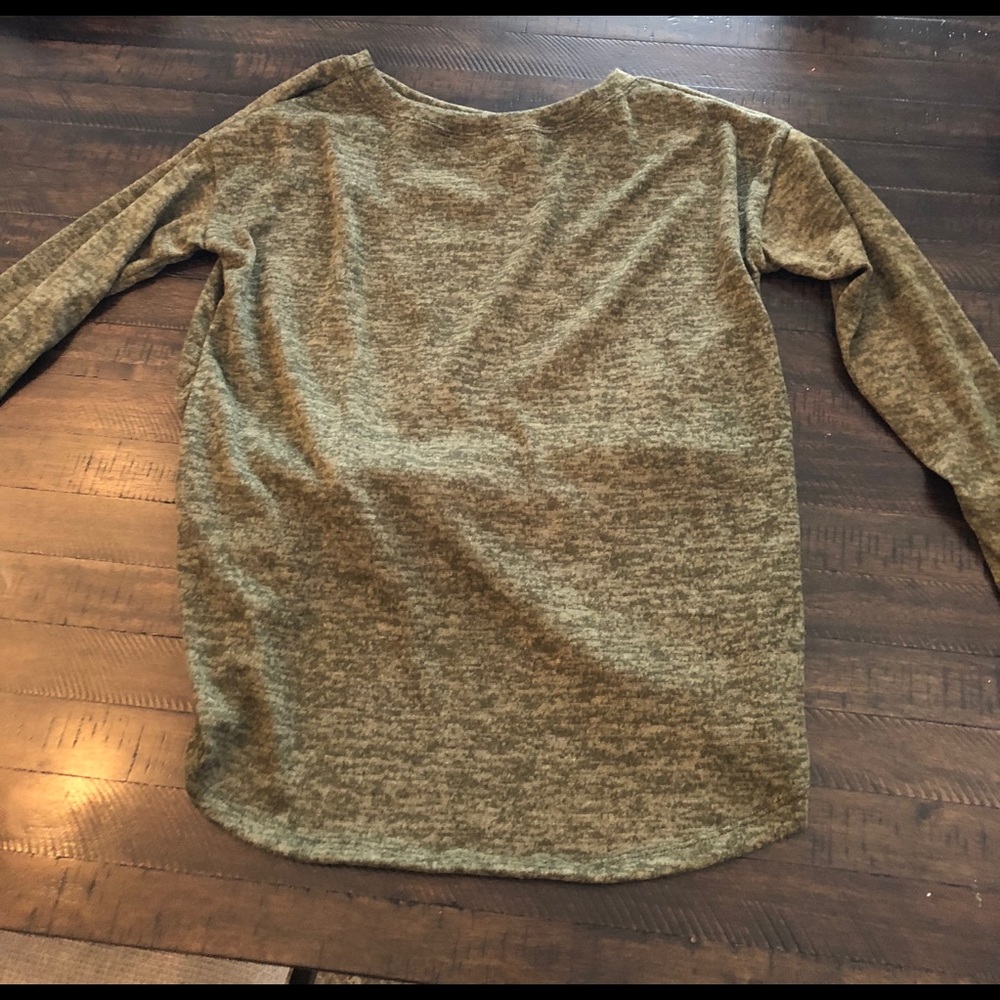 Rags and Couture twisty front sweater - Picture 3 of 4